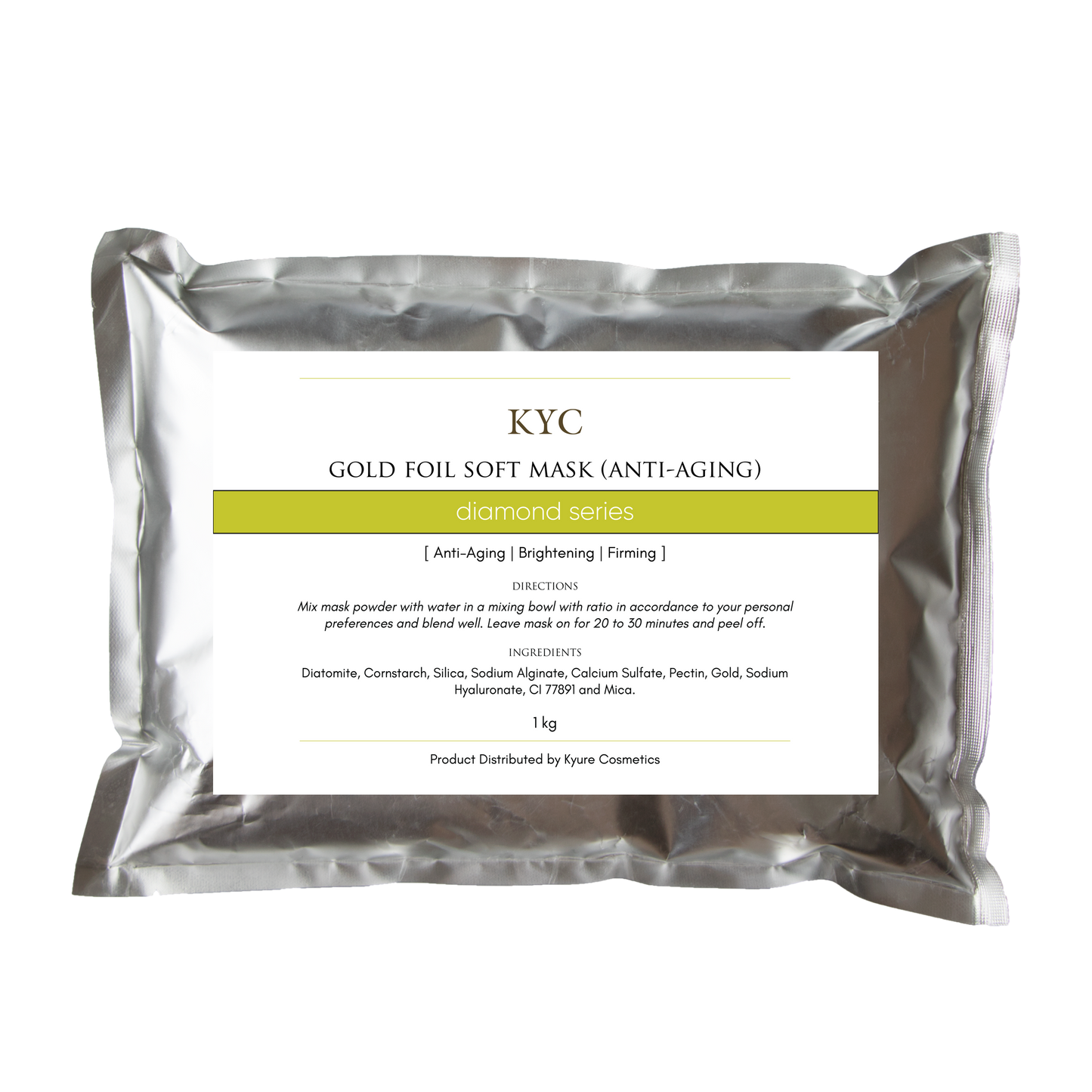 Gold Foil Soft Mask | Diamond Series