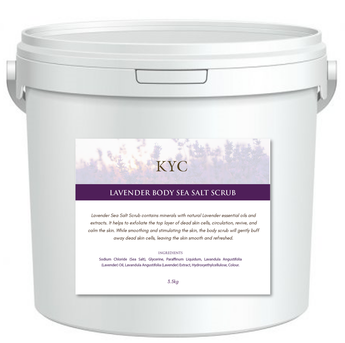 Lavender Body Sea Salt Scrub